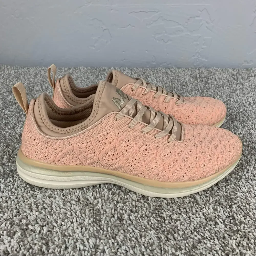 APL Techloom Phantom Sneakers Womens Size 9 Orange Athletic Shoes NWOT